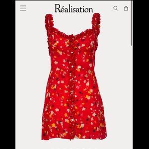 ⛔️ SOLD ⛔️ RÉALISATION PAR • Julia Dress in Red